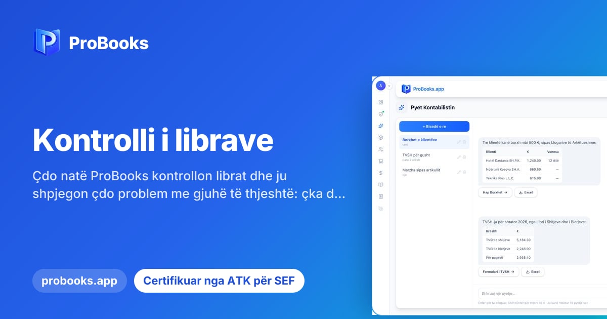 Kontrolli i librave